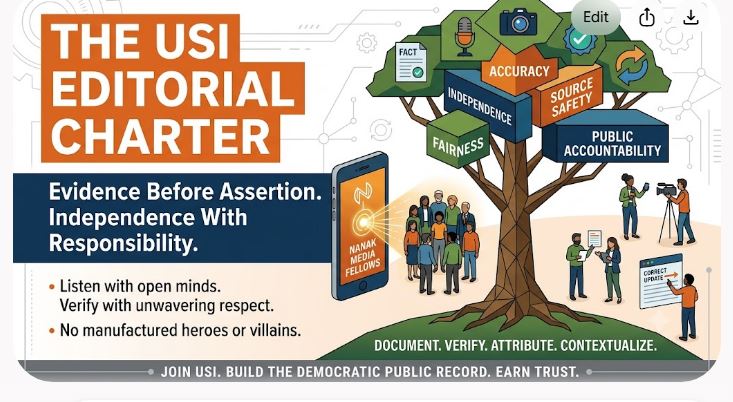 The USI Editorial Charter