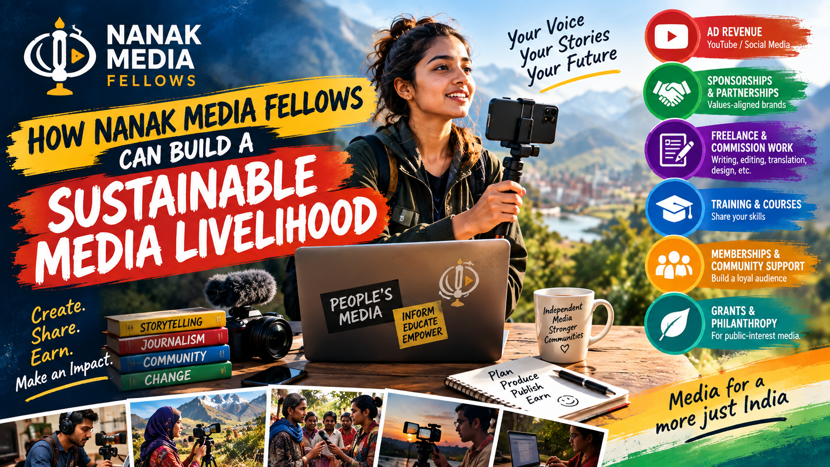 How To Earn a Living as a Nanak Media Fellow